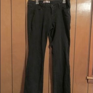 Black distressed jeans , size  15/16 , no boundaries